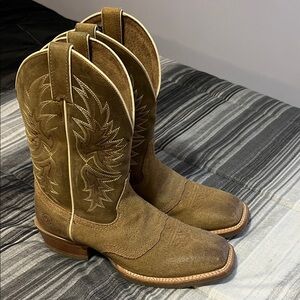 Double H Tan Cowboy Boots